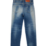 Dsquared2 Kids Pantalone in Denim con Patch Unisex