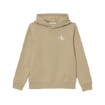 Calvin Klein Kids Felpa Biege con Cappuccio per Bambini