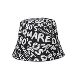 Dsquared Kids Cappello Pescatore con Logo All-over