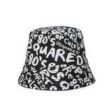 Dsquared Kids Cappello Pescatore con Logo All-over