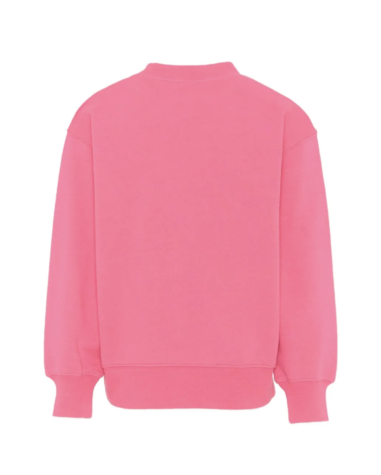 Palm Angels Kids Felpa Fucsia con Stampa Bear per Bambine