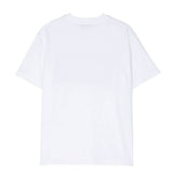 MSGM Kids T-Shirt Bianca con Logo per Bambini