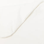 Blumarine Coperta Bianca con Logo Ricamato in Rosa per Neonate