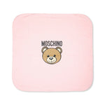 Moschino Kids Coperta Rosa con Teddy Bear per Neonate