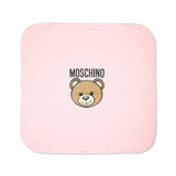 Moschino Kids Coperta Rosa con Teddy Bear per Neonate