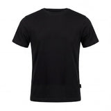 Daniele Alessandrini Kids T-Shirt Nero con Targhetta Logo per Bambini