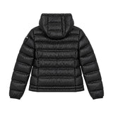 Blauer Kids Piumino Trapuntato con Cappuccio Nero per Bambine