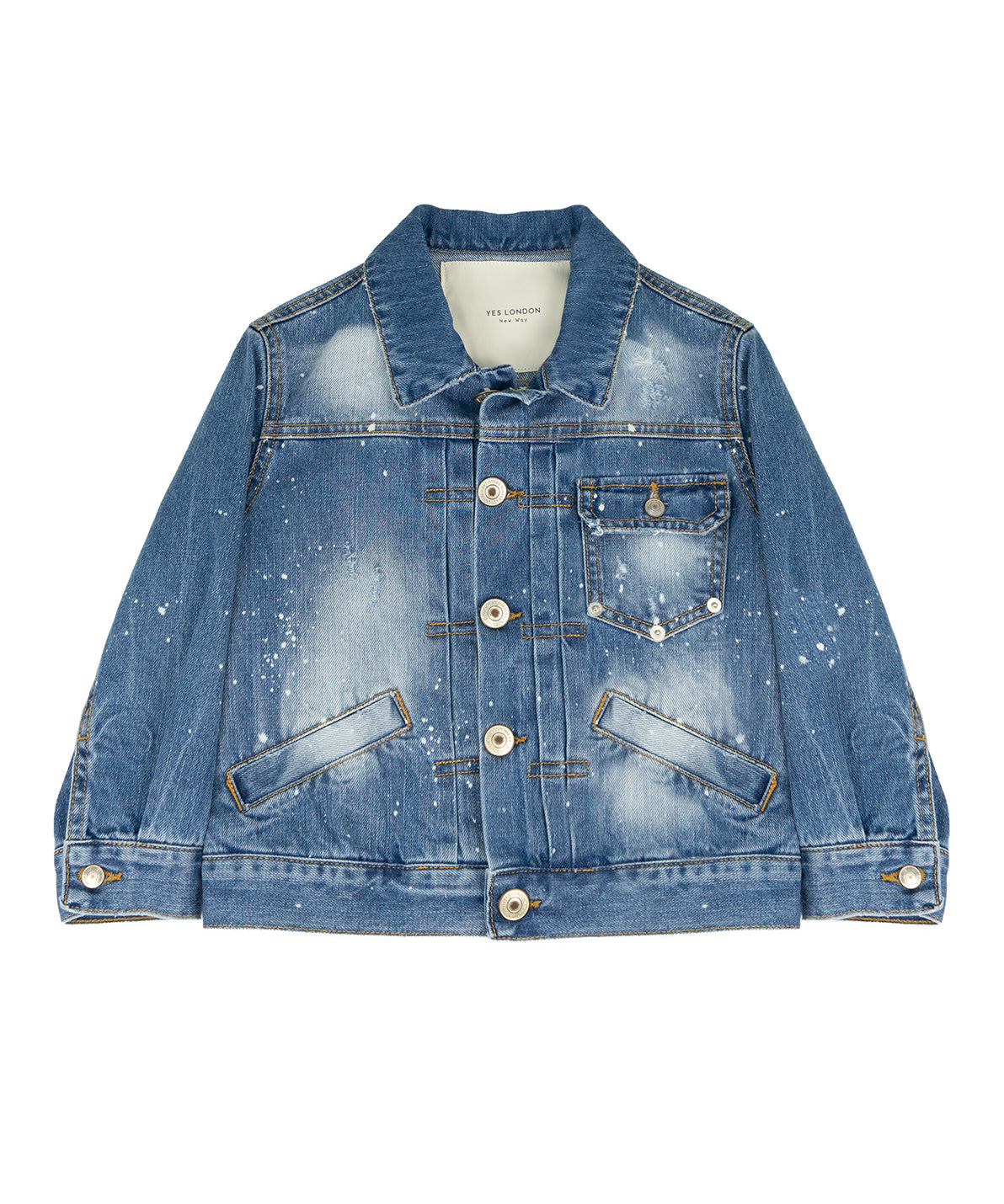 Yes London Kids Giubbino in Denim per Bambini