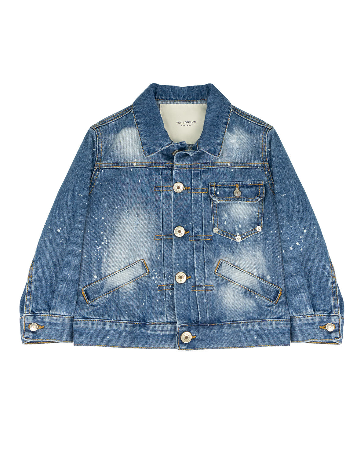 Yes London Kids Giubbino in Denim per Bambini