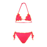 Effek Costume Bikini Fucsia Fluo per Bambine