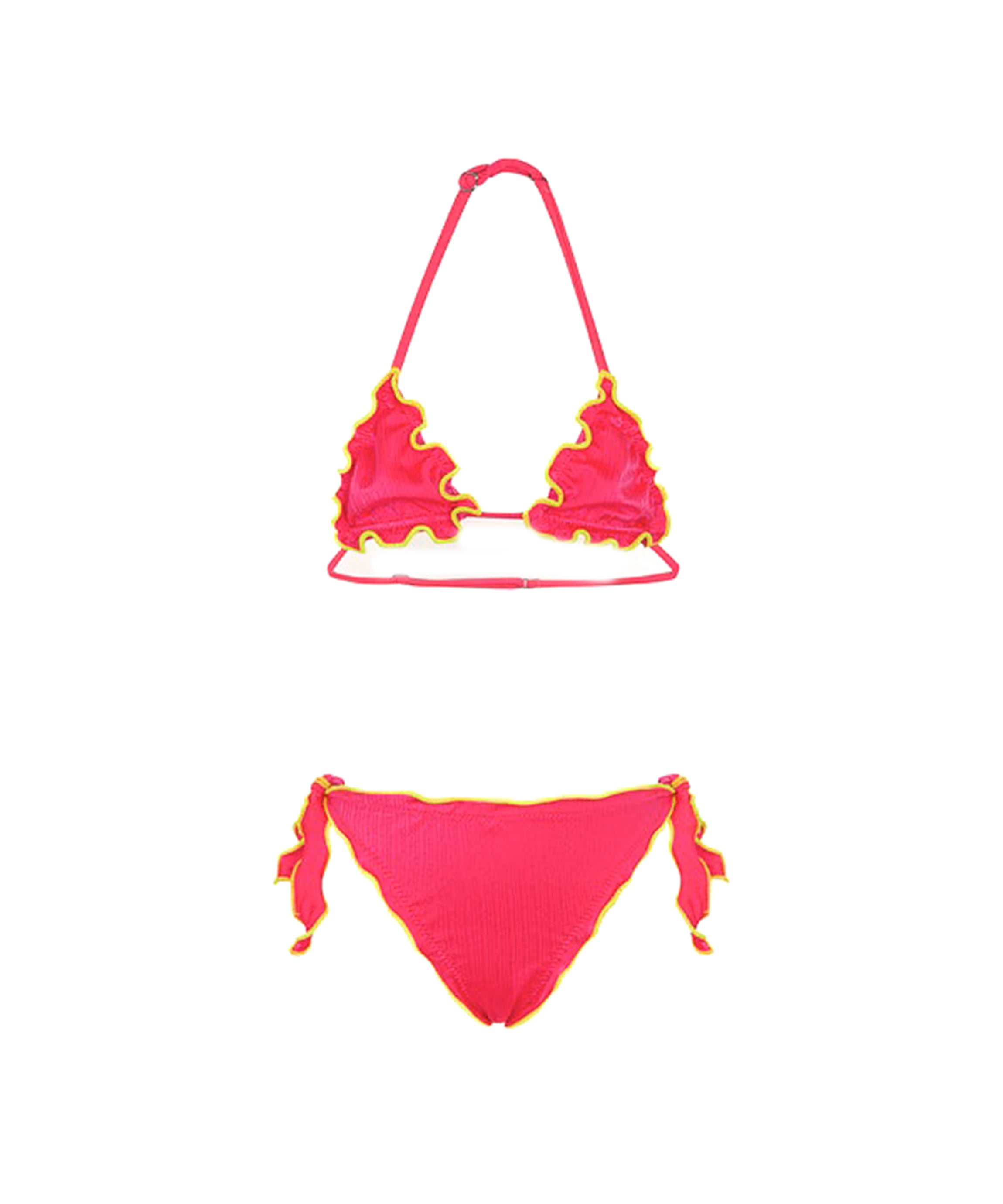 Effek Costume Bikini Fucsia Fluo per Bambine