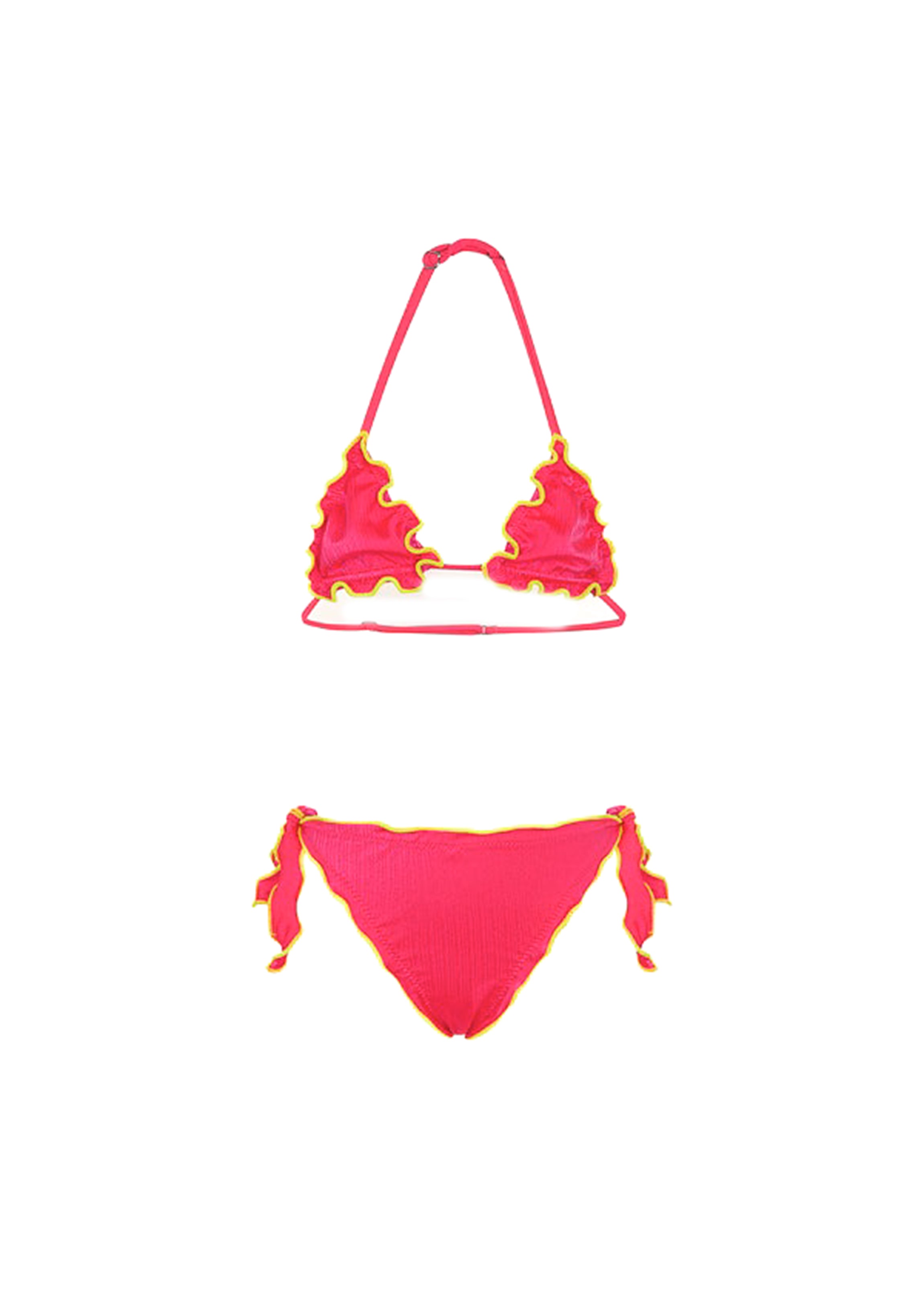 Effek Costume Bikini Fucsia Fluo per Bambine