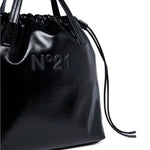 N°21 Kids Borsa Nera Tote per Bambine (dettaglio)