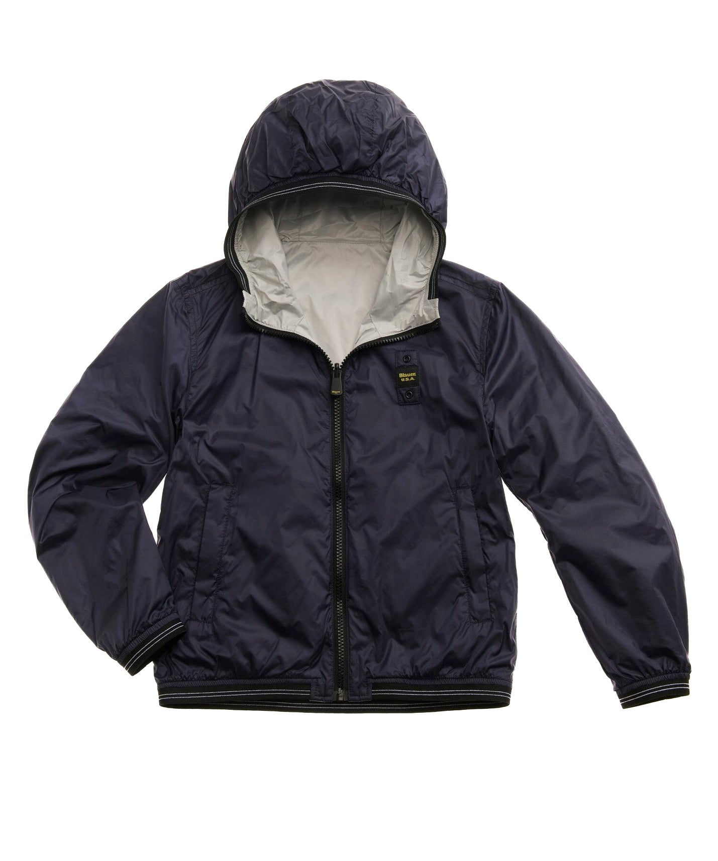 Blauer Kids Giubbino Reversibile Grigio/Blu Alkyris per Bambini