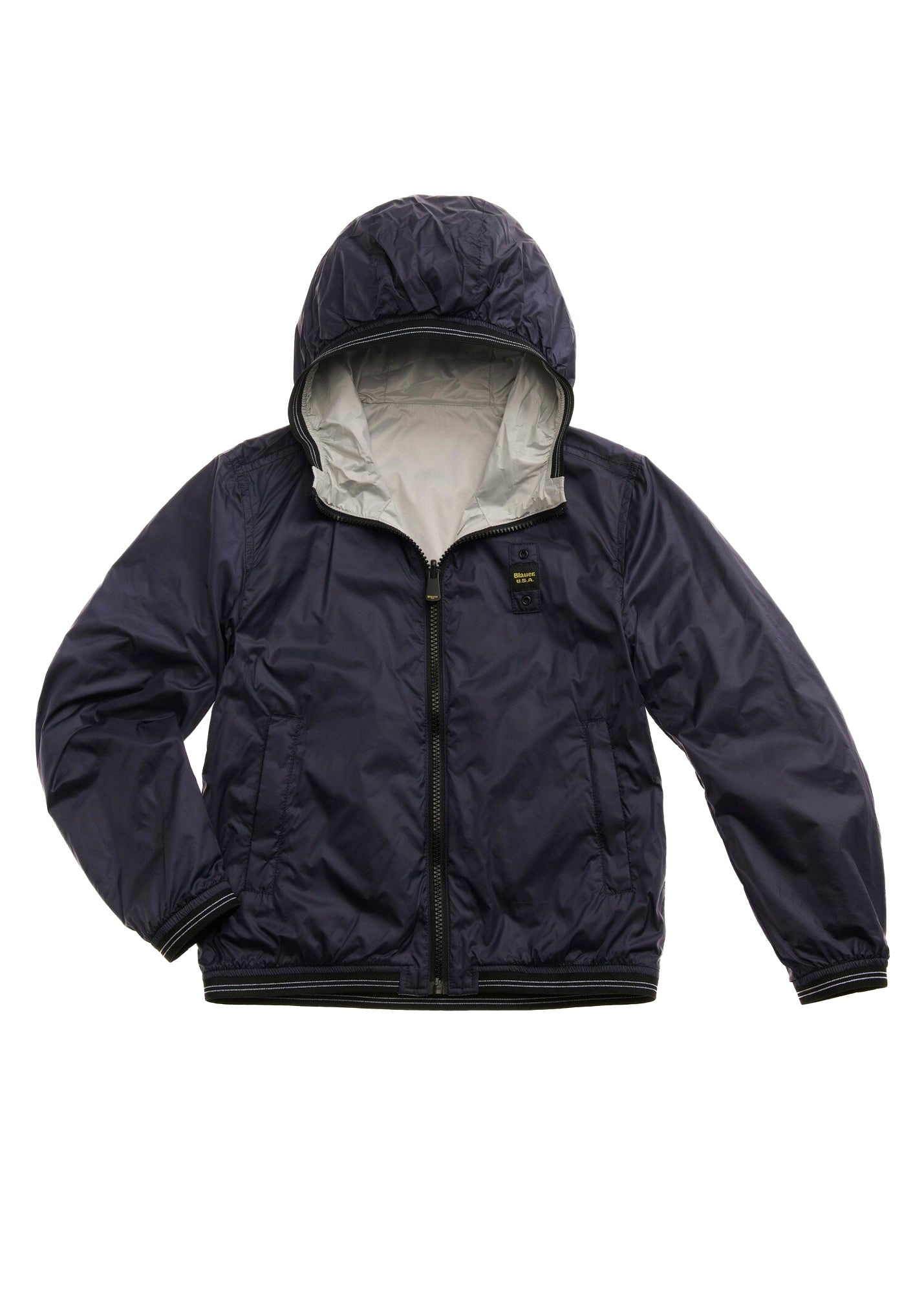 Blauer Kids Giubbino Reversibile Grigio/Blu Alkyris per Bambini