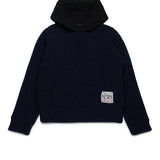 N°21 Kids Maglioncino con Cappuccio Blu per Bambini