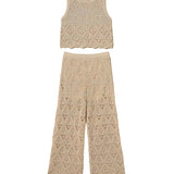 Twinset Kids Completo Safari in Pizzo per Bambine