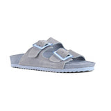 Colors of California Sandalo Denim Scamosciato Doppia Fascia per Bambini