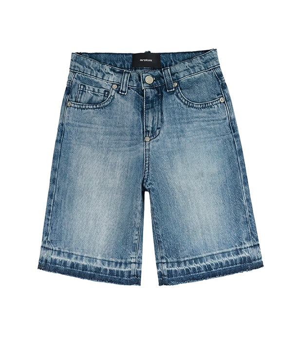 I'M Brian Kids Bermuda in Denim per Bambini