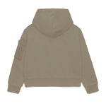 Dsquared2 Kids Felpa Con Cappuccio Beige per Bambini