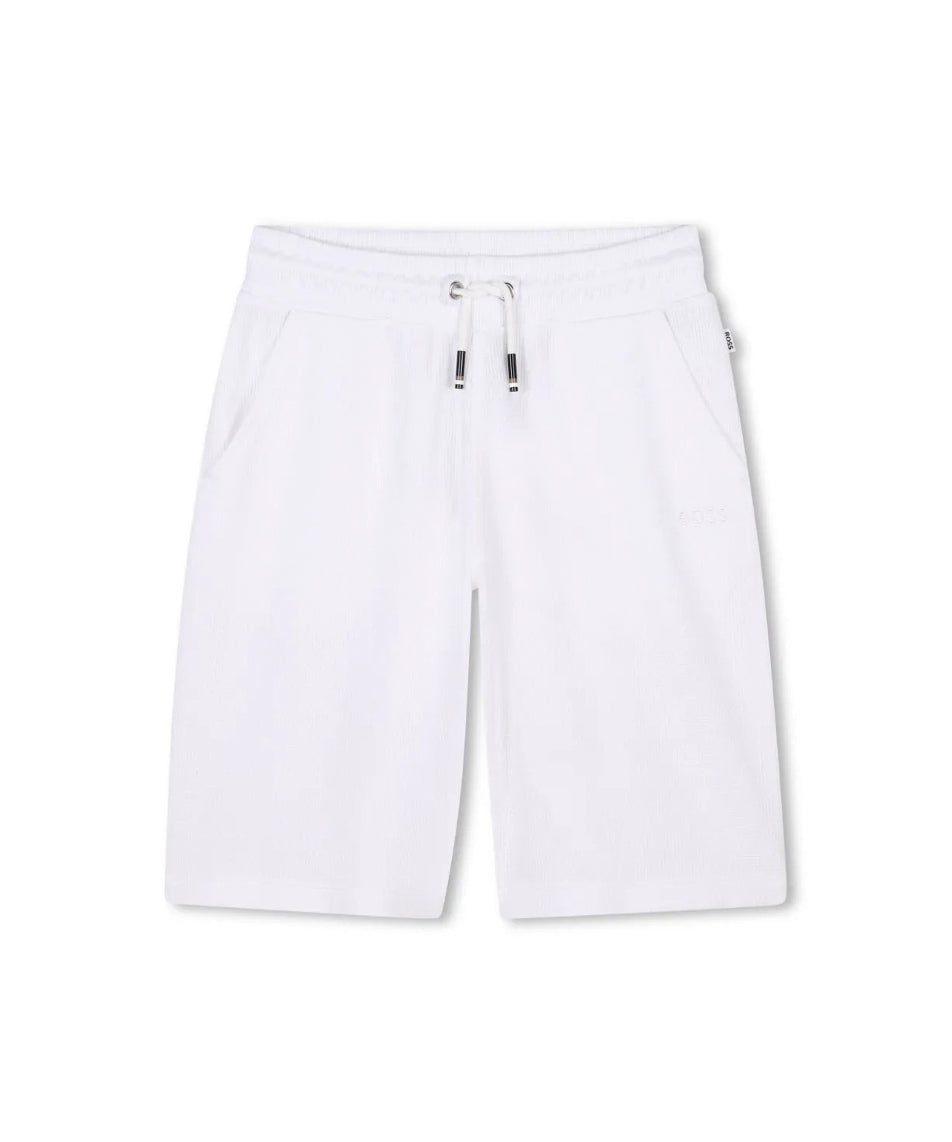 Boss Kids Bermuda Bianco per Bambini
