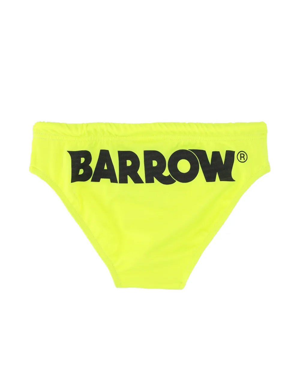 Barrow Kids Costume Slip Giallo Fluo con Logo per Bambini
