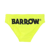Barrow Kids Costume Slip Giallo Fluo con Logo per Bambini