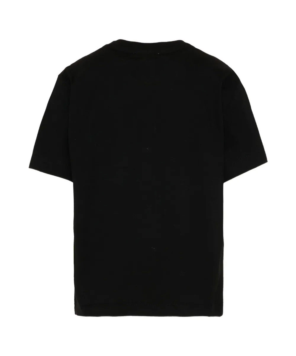 Barrow Kids T-Shirt Nero con Stampa Unisex