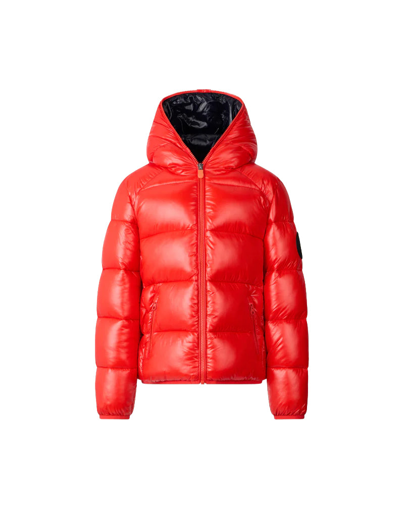 Save The Duck Kids Piumino Imbottito Rosso per Bambini