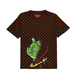 Sprayground Kids T-shirt Marrone Green Bear Face per Bambini