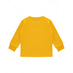 Iceberg Kids T-shirt Maniche Lunghe Gialla con Stampa per Neonati (retro)