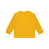 Iceberg Kids T-shirt Maniche Lunghe Gialla con Stampa per Neonati (retro)