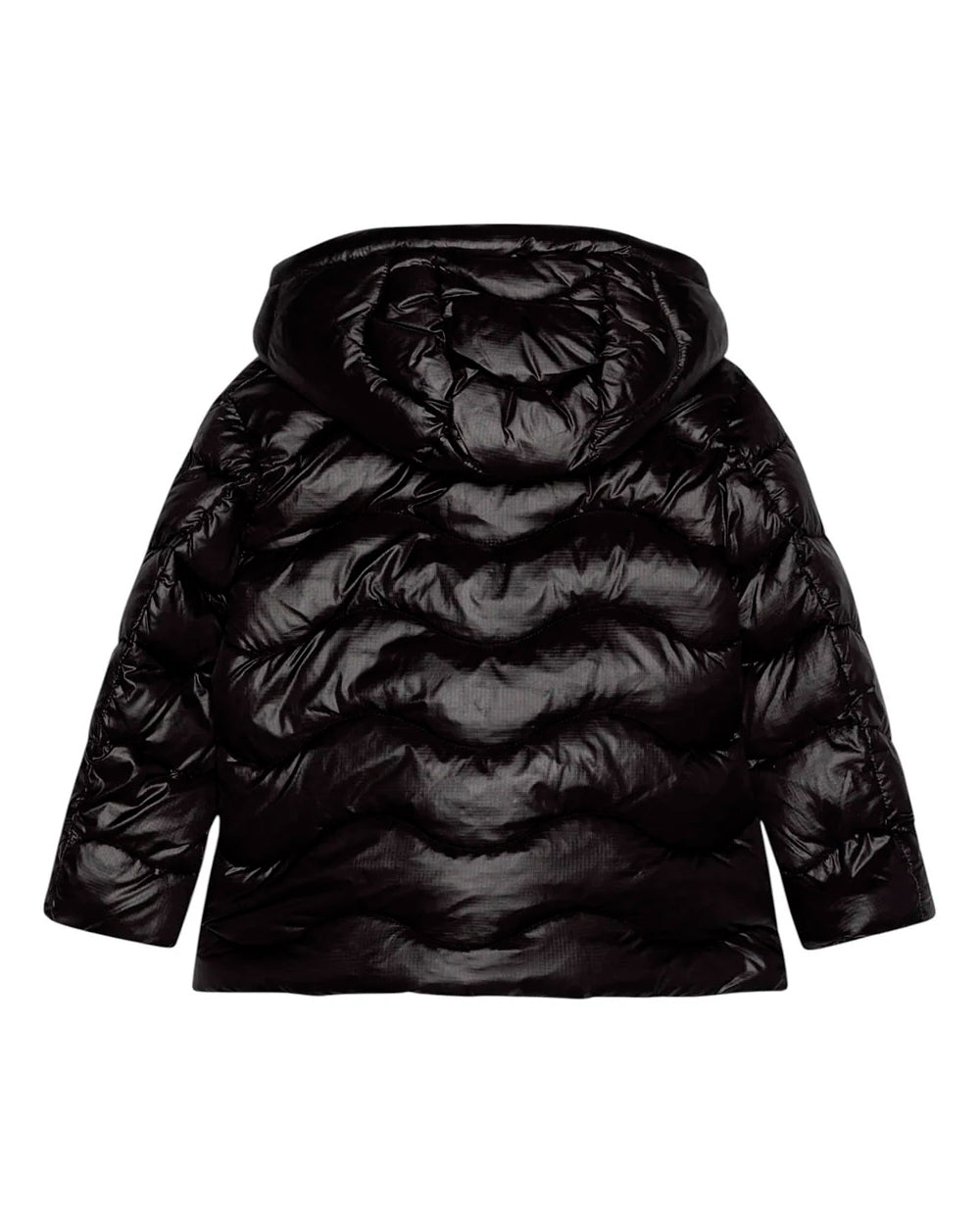 Blauer Kids Giubbino con Cappuccio LAROSE JUNIOR Nero per Bambine