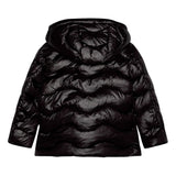 Blauer Kids Giubbino con Cappuccio LAROSE JUNIOR Nero per Bambine