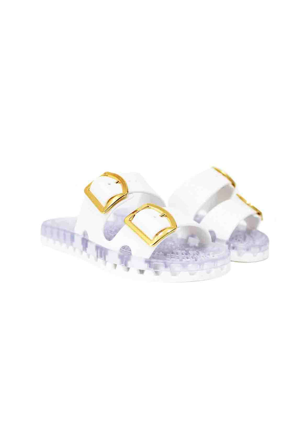 Sensi Kids Flamingo Sandalo Bianco Doppia Fascia per Bambine