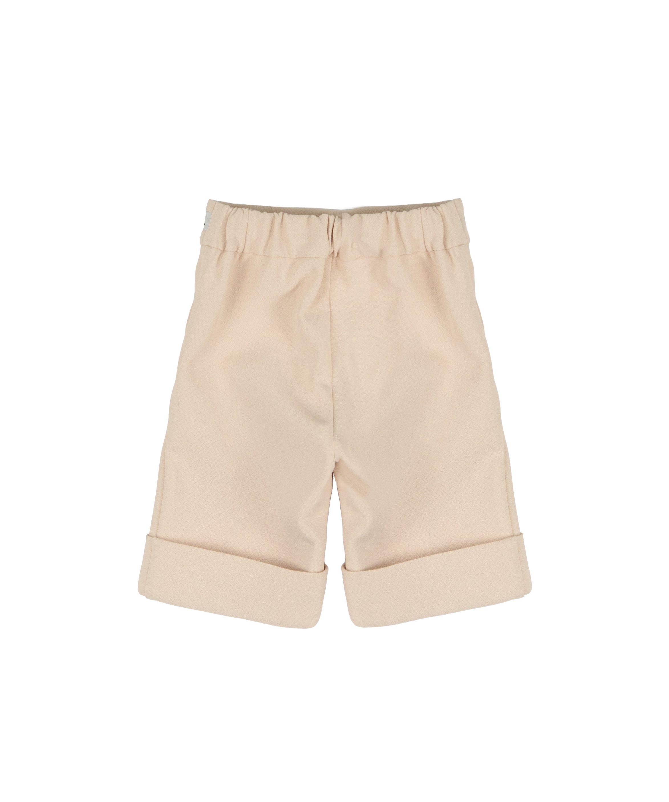 Elisabetta Franchi La Mia Bambina Bermuda Rosa con Fascia Logata per Neonate