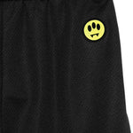 Barrow Kids Bermuda Nero Basket con Logo per Bambini