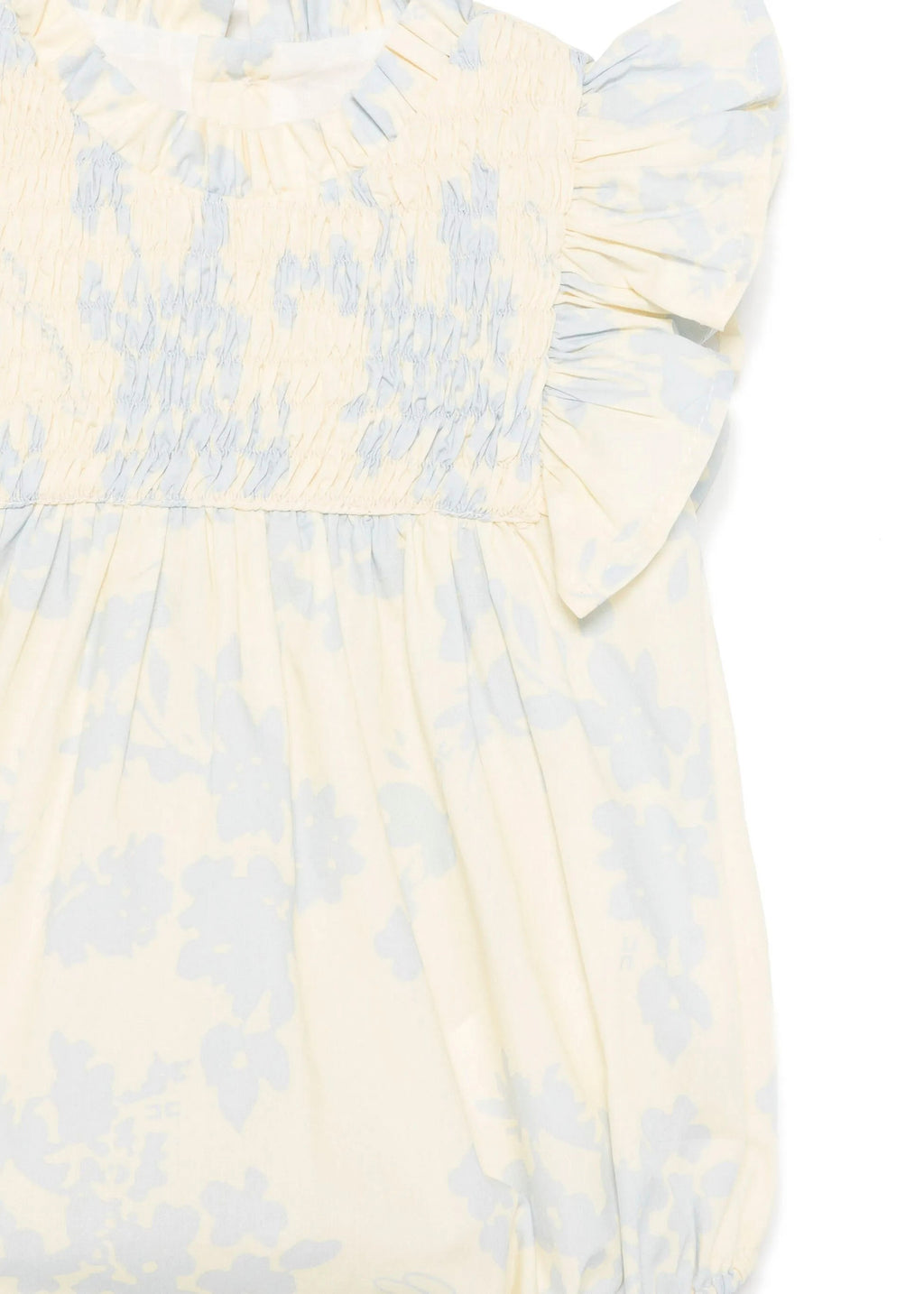 Elisabetta Franchi My Little Girl Romper Lemon/Blue for Newborns