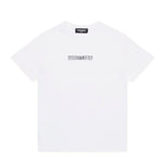Dsquared2 Kids T-Shirt Bianca con Logo a Contrasto Nero per Bambini