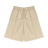 Roberto Cavalli Kids Bermuda Beige con Coulisse e Logo per Bambini