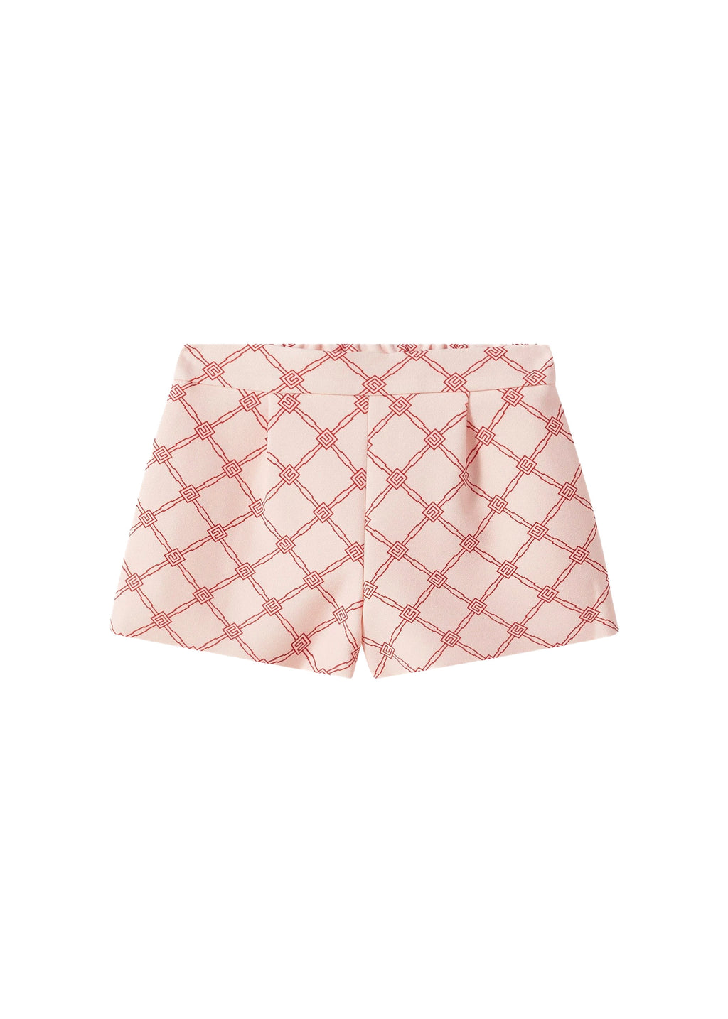 Elisabetta Franchi La Mia Bambina Short Rosa/Rosso per Neonate
