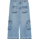 Barrow Kids Gonna Denim Cargo per Bambine
