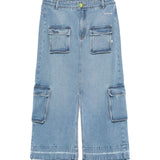 Barrow Kids Gonna Denim Cargo per Bambine