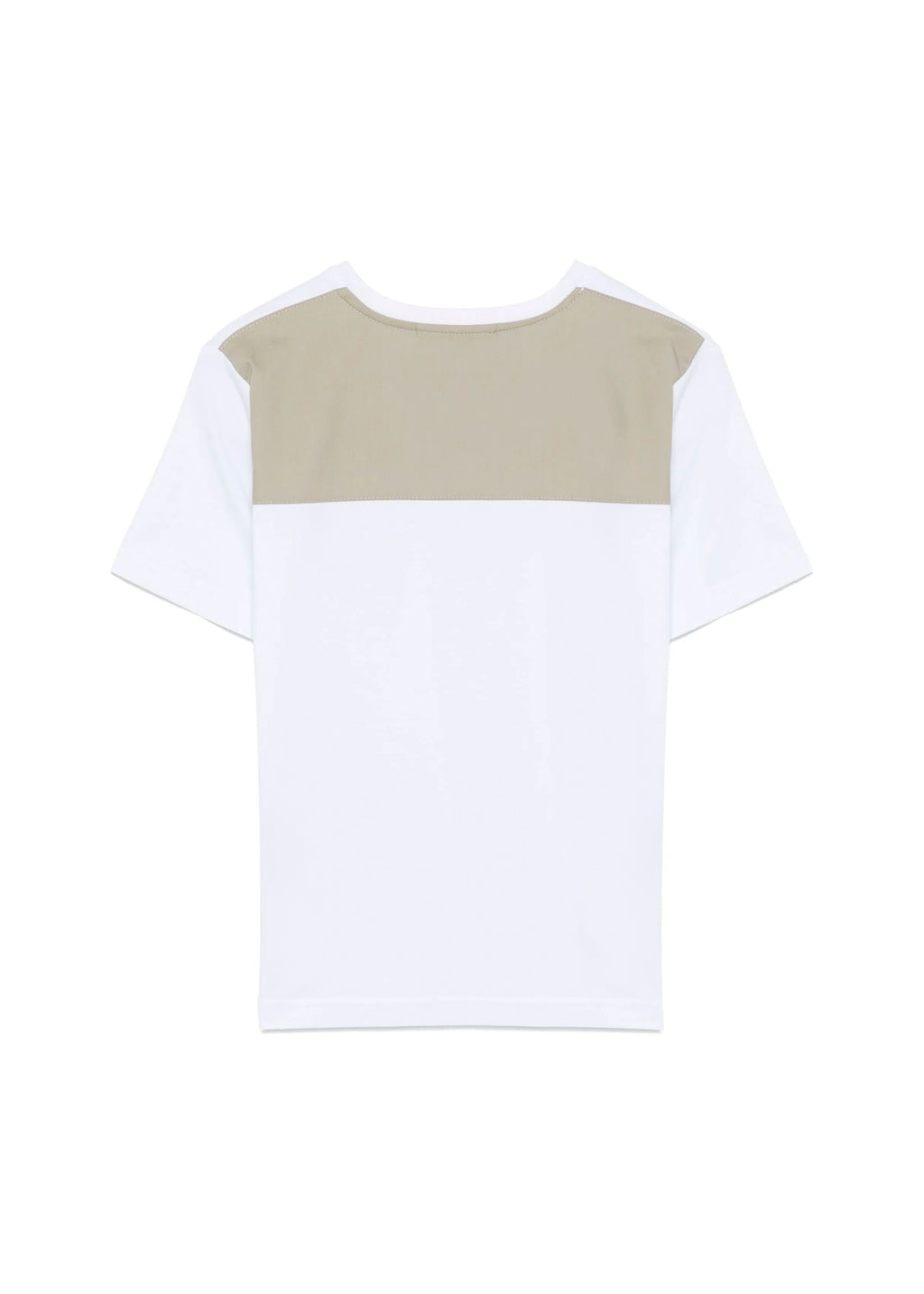 Yes London T-Shirt Bianca con Logo e Applicazione Retro per Bambini