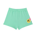 Barrow Kids Short Menta con Stampe per Bambine