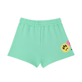 Barrow Kids Short Menta con Stampe per Bambine