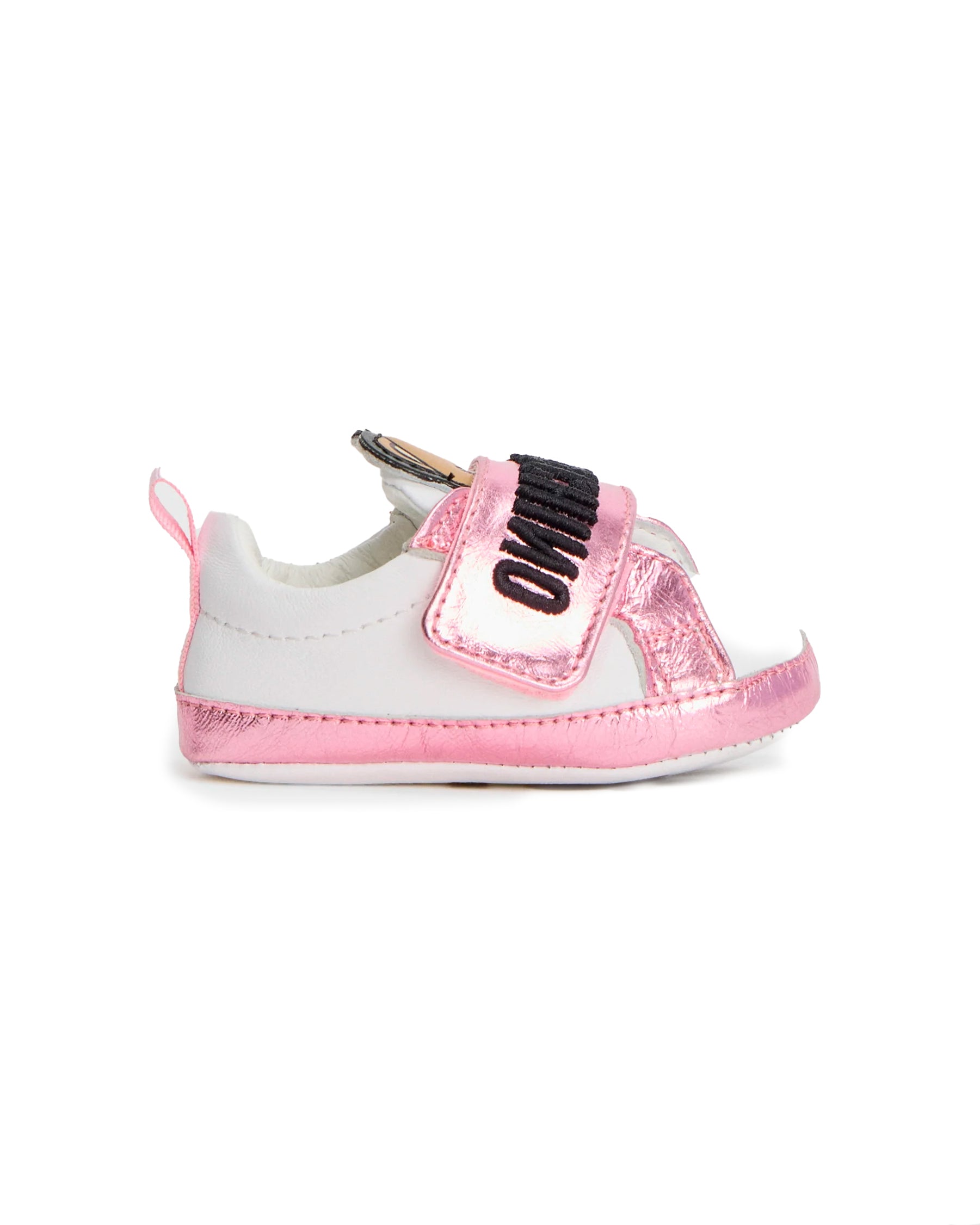 Moschino Kids Scarpette con Strappo per Neonate