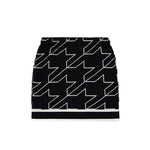 Iceberg Kids Gonna Nera in Maglia Pied-de-Poule per Bambine (retro)