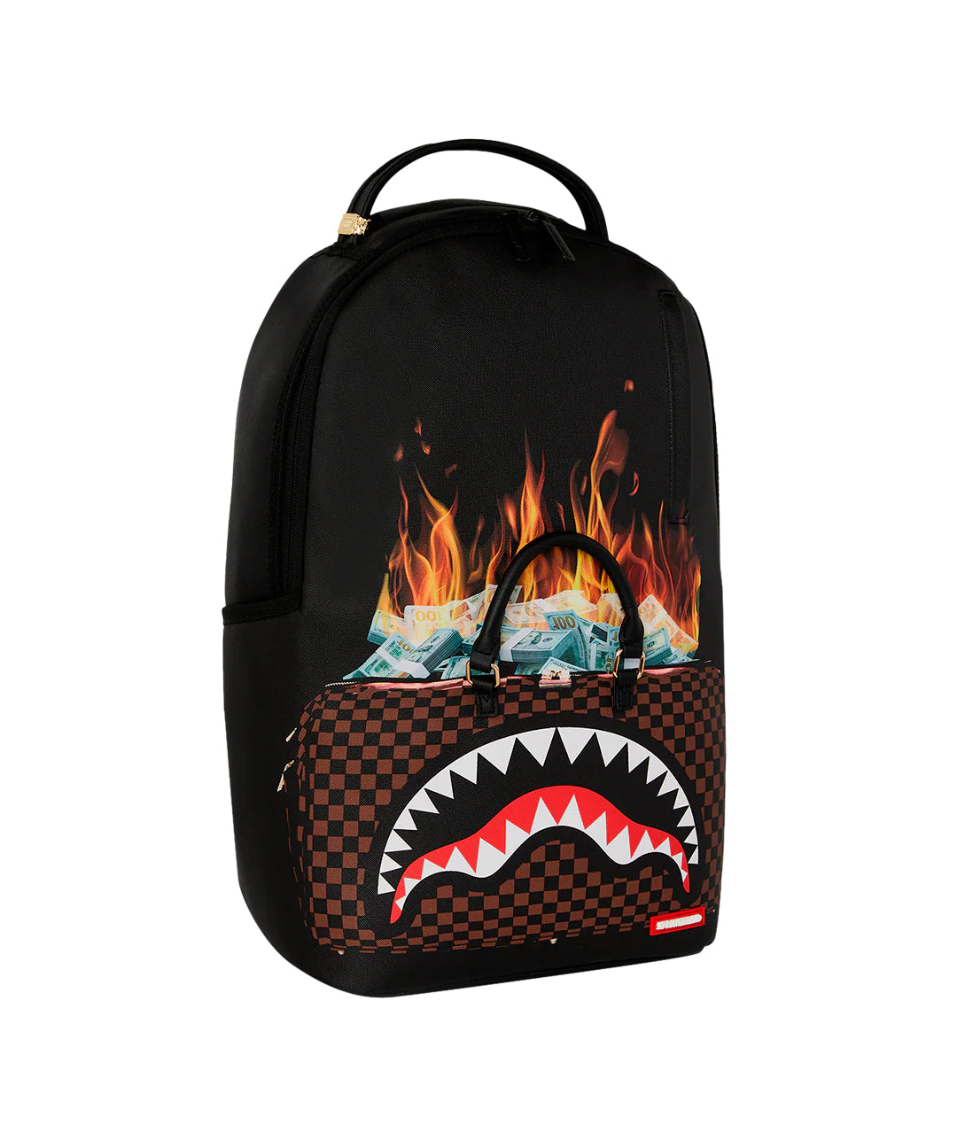 Sprayground Kids Zaino BAG OF MONEY ON FIRE per Bambini