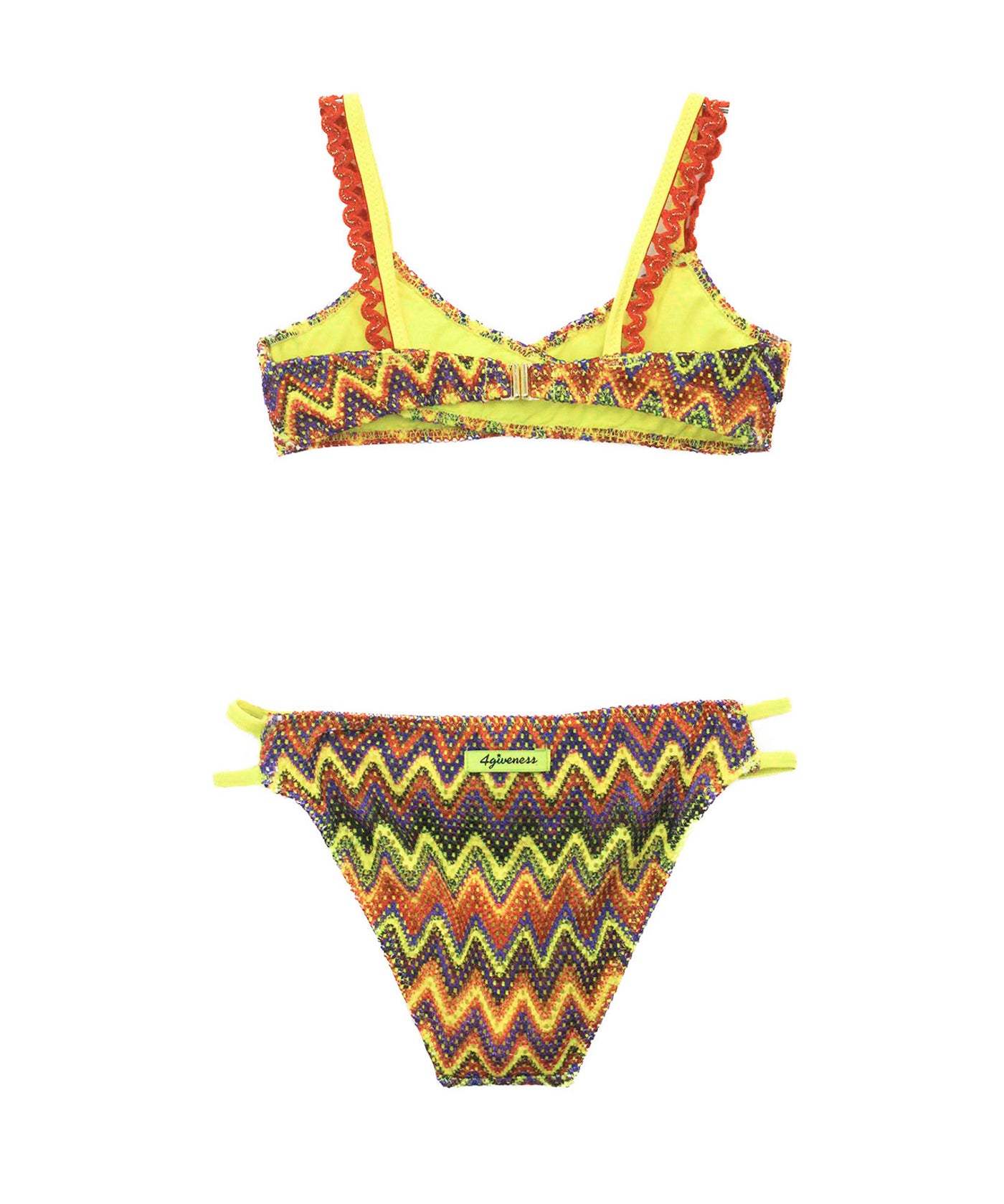 4GIVENESS Costume Bikini Fantasia Multicolor per Bambine